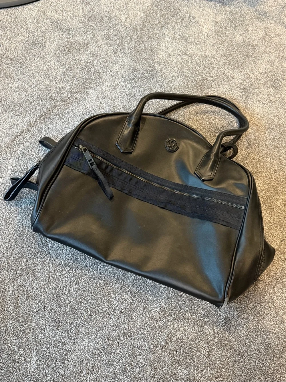 Black Lululemon Gym bag